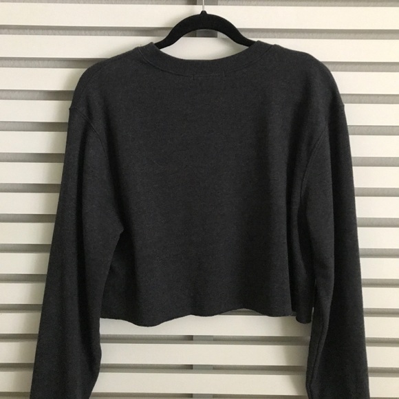 rainbow striped cropped sweater - Picture 3 of 4